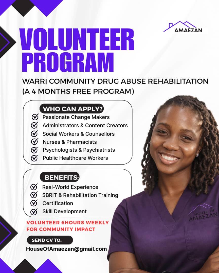 Volunteer Program flyer